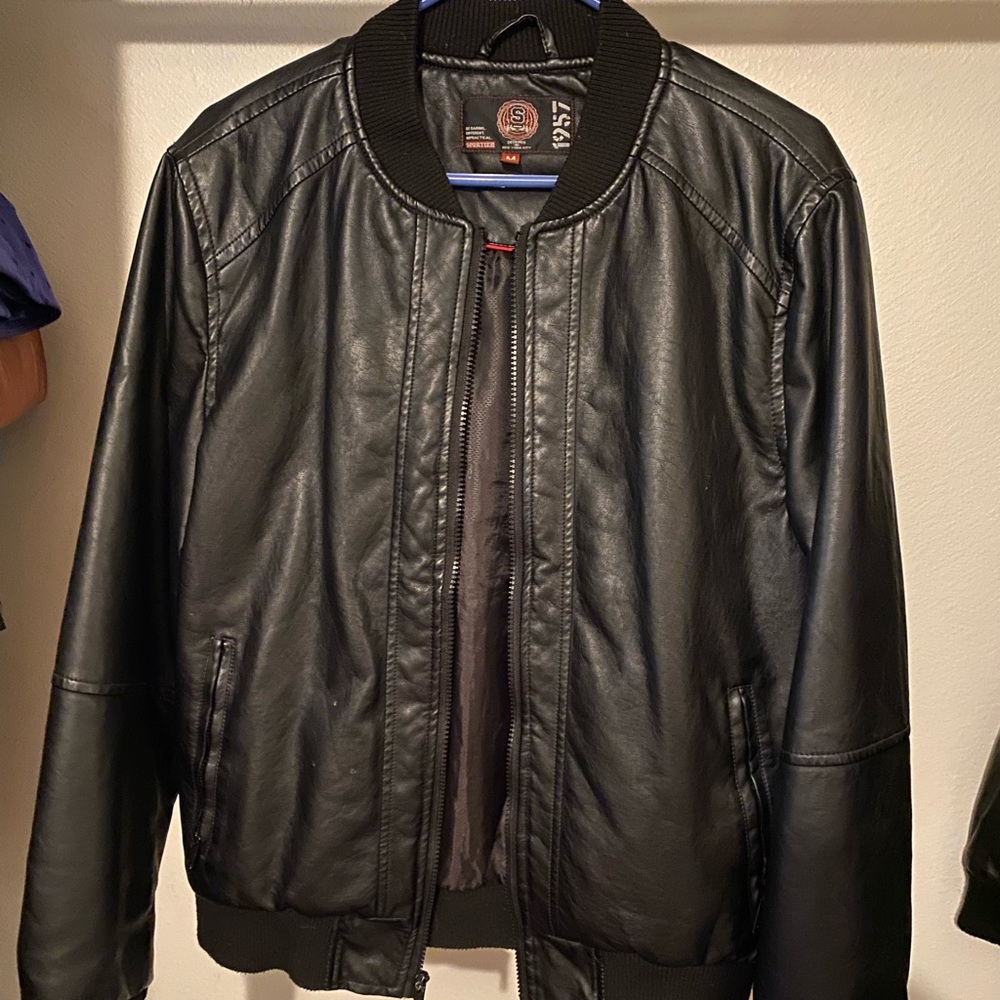 Sportier Leather jacket